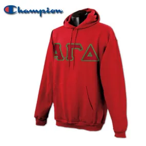 Alpha Gamma Delta Champion Powerblend® Hoodie - S700 - TWILL