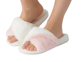 Criss Cross Slide Slippers