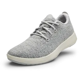 Men's Wool Runner Mizzles - Light Grey (Natural White Sole)