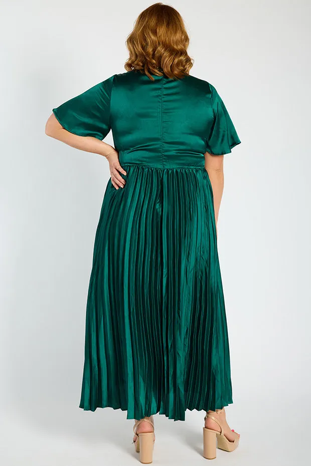 Rosella Emerald Dress