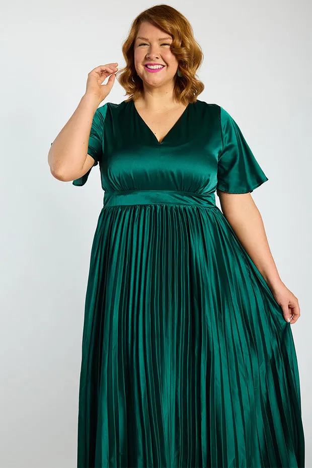 Rosella Emerald Dress